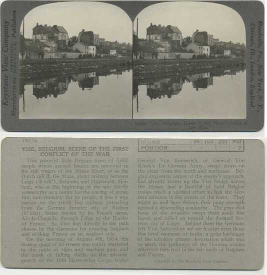 Vise, Belgium, Scene of War Conflict
