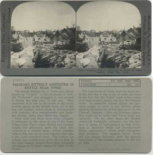 Ruined Village with Trenches