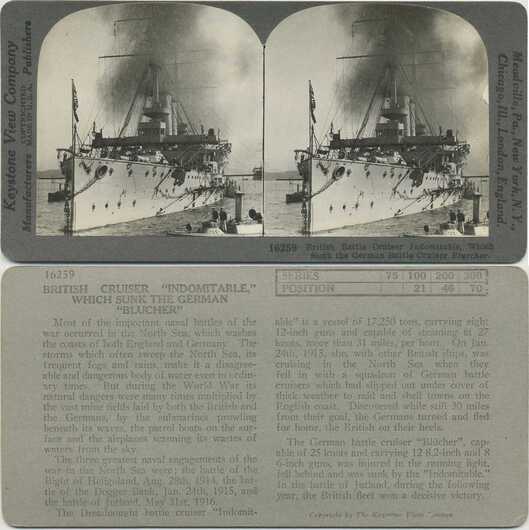 British Cruiser Indomitable
