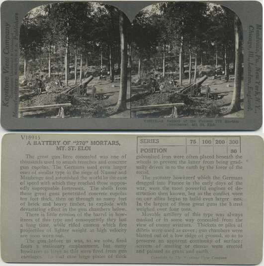 Battery of Mortars, Mt. St. Eloi