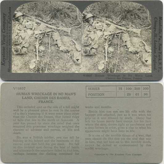 Human Wreckage in No Man's Land