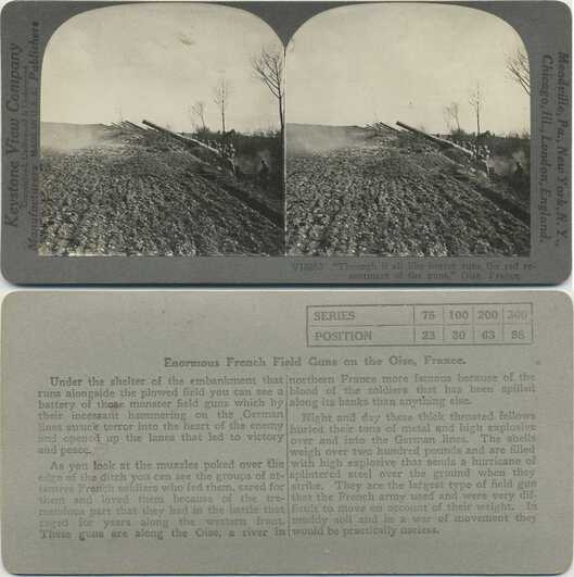 French Field Guns in the Oise