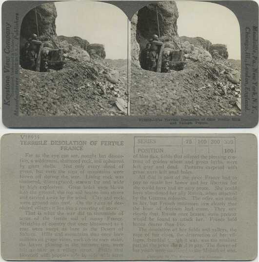 War-torn French Hills and Valleys