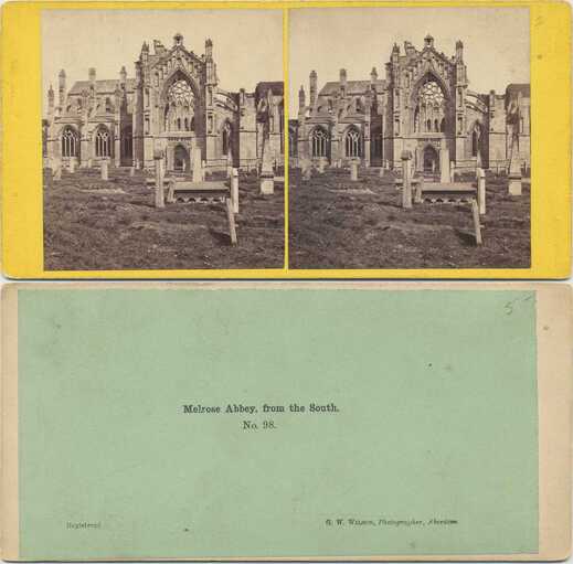 Melrose Abbey from the South