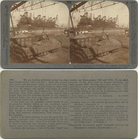 Iron Ore Unloading at Docks