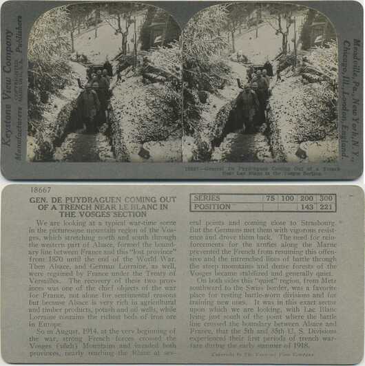 General de Puydraguen in Trench