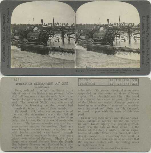 Wrecked Submarine at Bruges