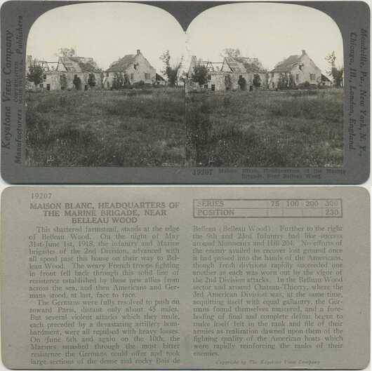 War-damaged Farmstead at Belleau Wood