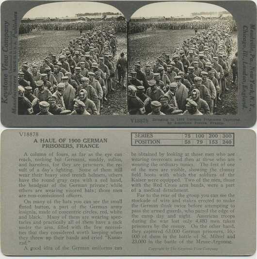 German Prisoners of War Column