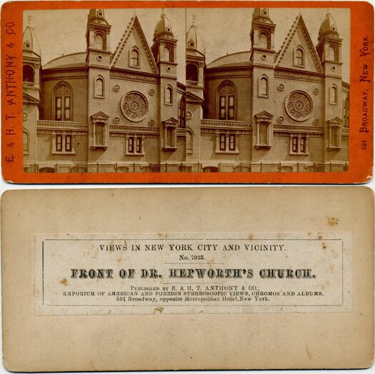Dr. Hepworth's Church Front
