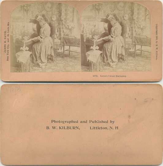 Couple at Piano, Love's Harmony