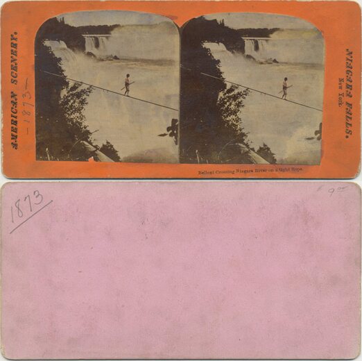 Tightrope Walker at Niagara Falls