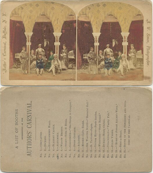 Author's Carnival Booths