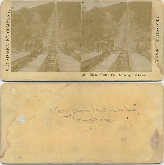 Mauch Chunk First Incline Railway
