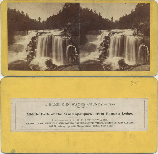 Middle Falls of the Wallenpaupack