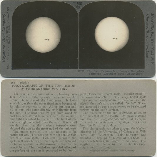 Photograph of the Sun