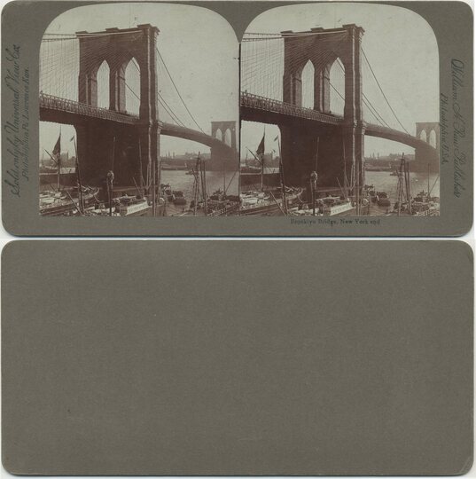 Brooklyn Bridge from River