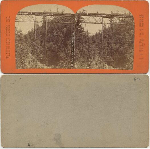 Watkins Glen Viaduct with Train