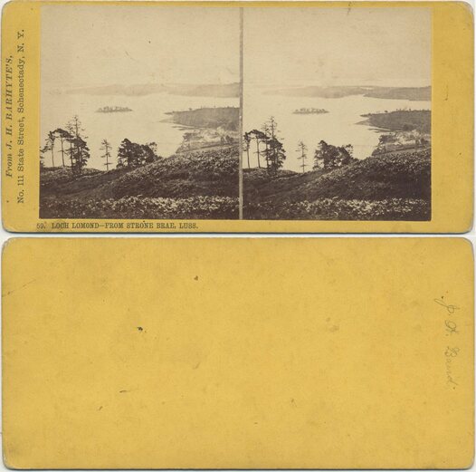 Loch Lomond Landscape View