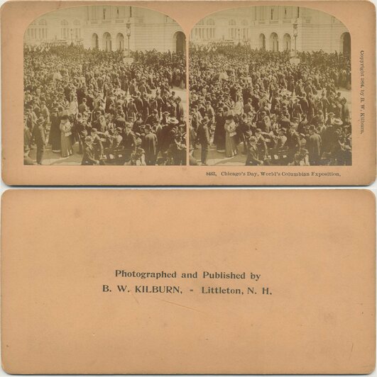 Crowd at World's Columbian Expo