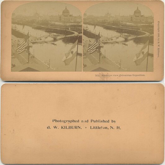 Birds-eye view, Columbian Exposition