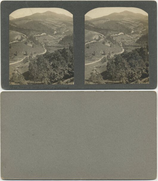 Mountainous Valley with Trestle