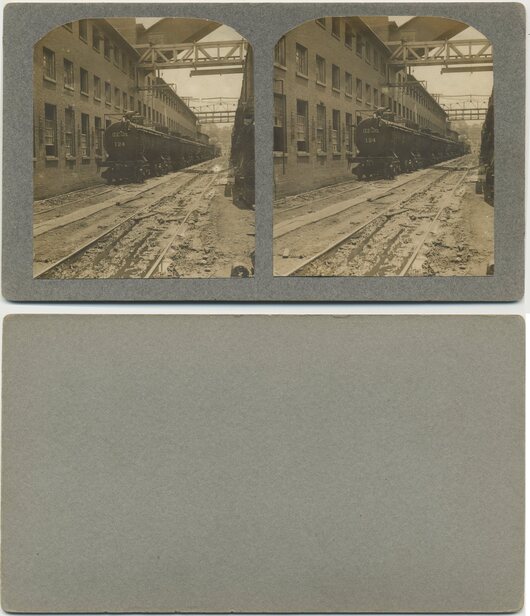 Industrial Train and Factory