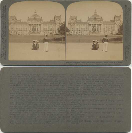 German Parliament Building Exterior