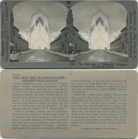 Grundtvigs Church, Copenhagen