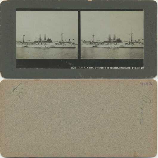 USS Maine Battleship