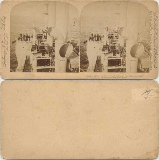 Aboard Fighting Cruiser Brooklyn