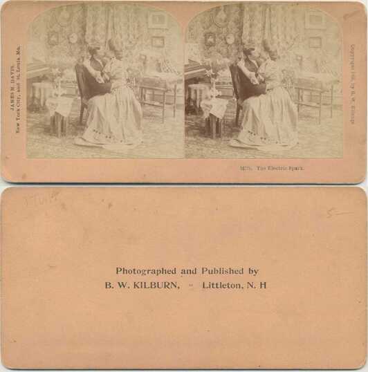 Couple Kissing Indoors