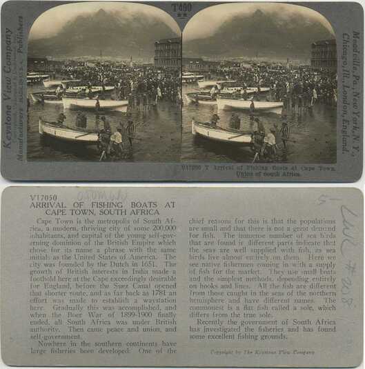 Arrival of Fishing Boats, Cape Town