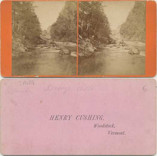 River Scene with Figure and Mills