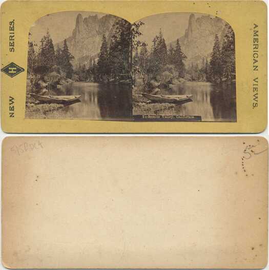 Yosemite Valley with Boat