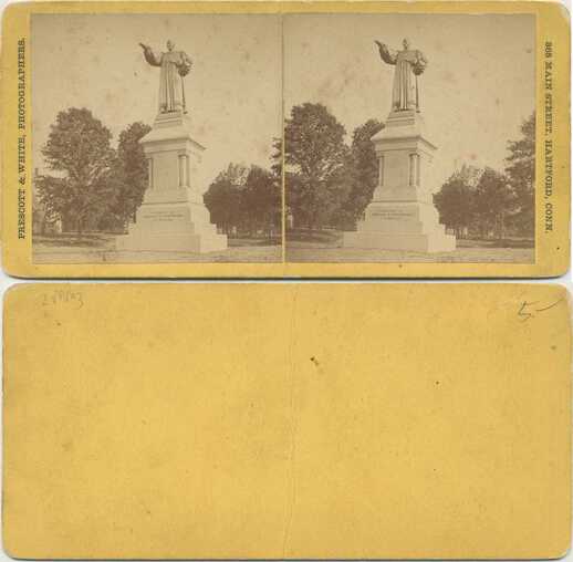 Monument of a Robed Man