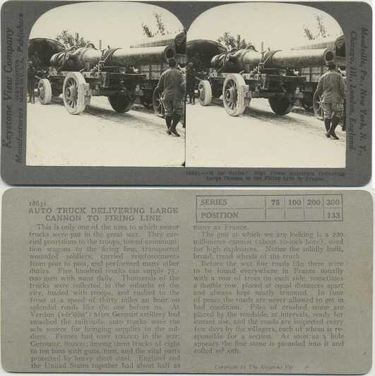 Truck Delivering Large Cannon