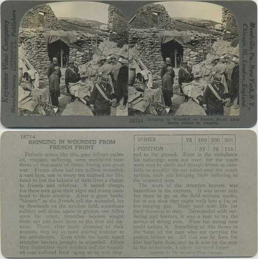 Wounded from French Front