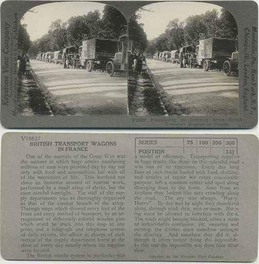 British Transport Wagons Convoy