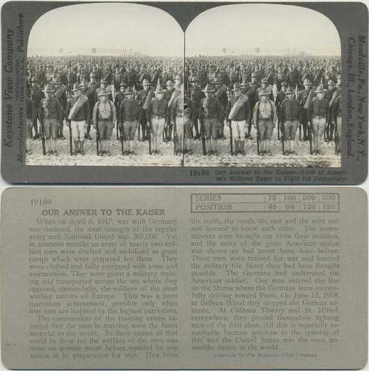 Massed American Soldiers