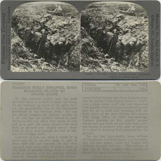 WWI Trench with Fallen Soldiers