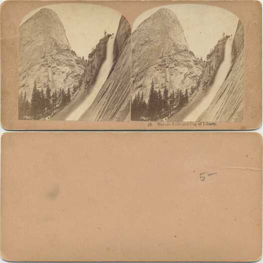 Nevada Falls and Cap of Liberty