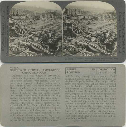 Destroyed German Ammunition Camp