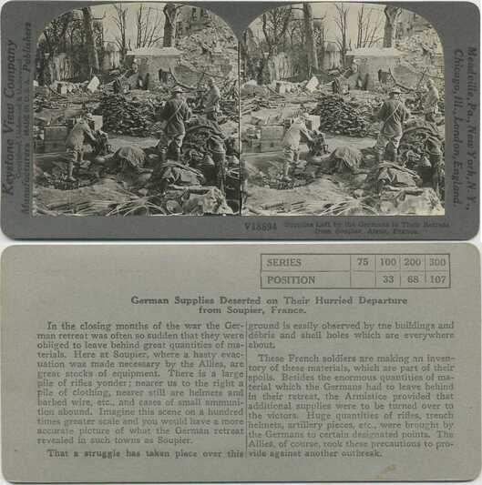 German War Supplies After Retreat