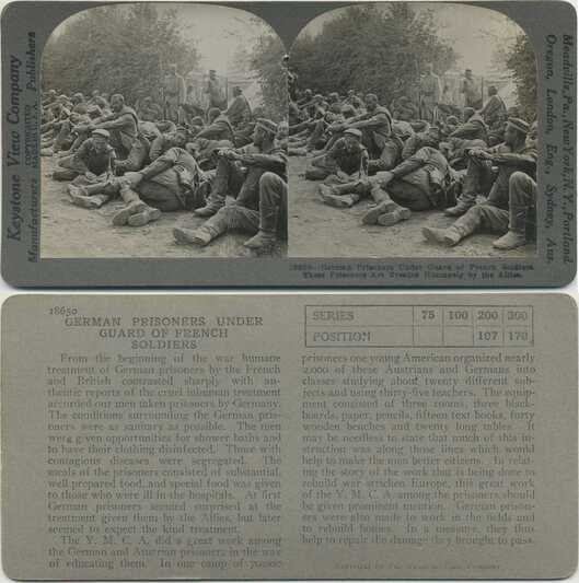 German Prisoners Under French Guard
