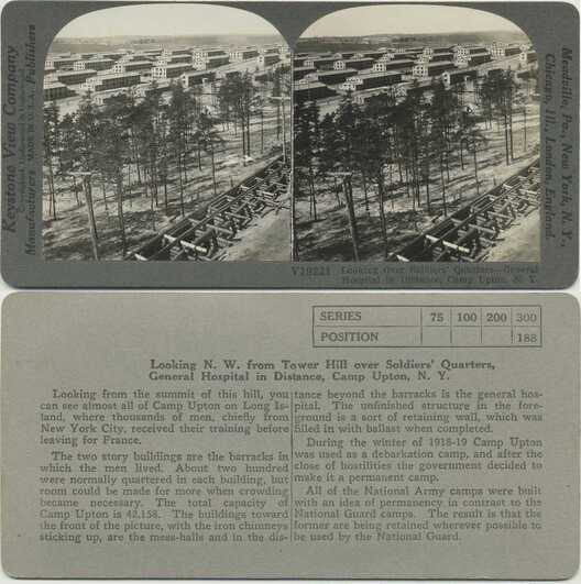Soldiers' Quarters & Hospital, Camp Upton