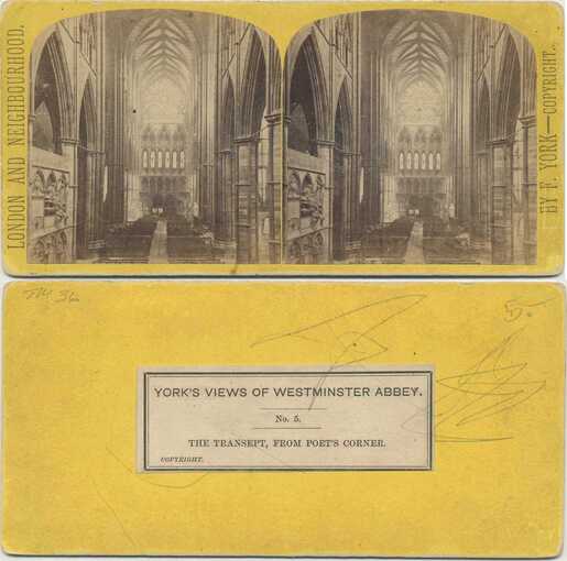 Westminster Abbey Transept View