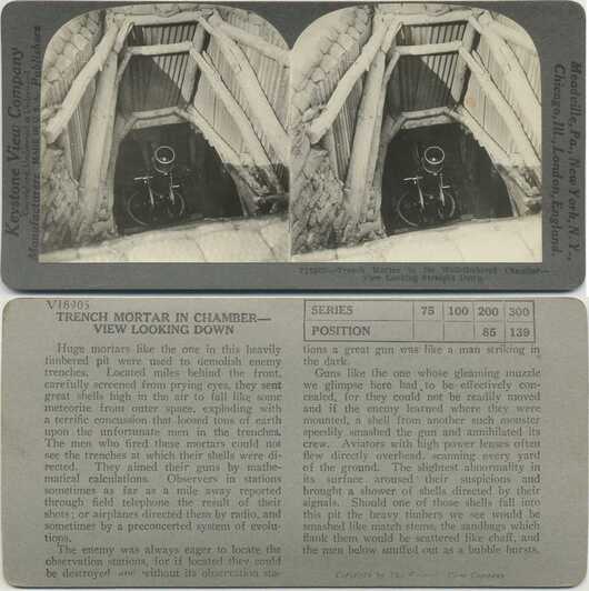 Trench Mortar in Chamber