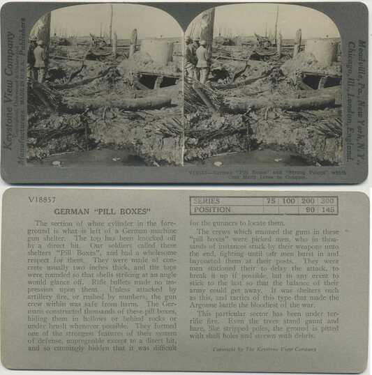 German Pill Boxes and War Zone