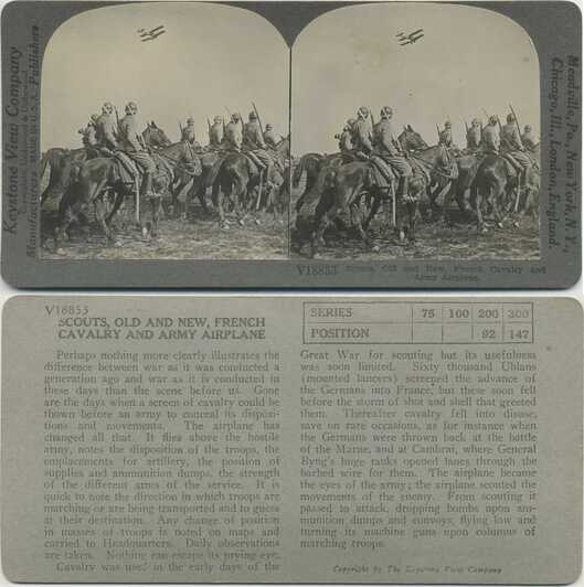 Cavalry and Biplane Military Scouts